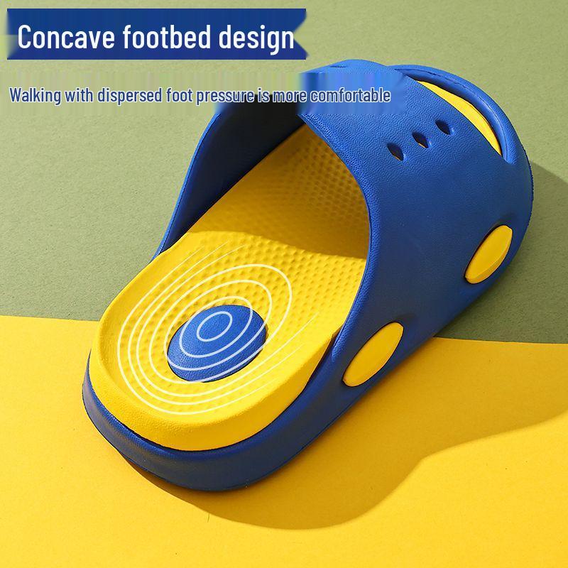Kids' Non-slip Summer Indoor Slippers: Odor-resistant Sandals for Boys & Girls