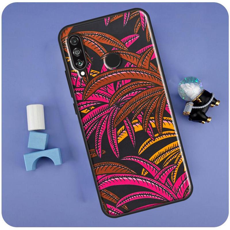 African Wax Print Design For Huawei Nova 10 9 SE 3i 7i 8i 11i 12i Y60 Y61 Y70 Y72 Y73 Y90 Y91 P20 P30 P40 Lite Case