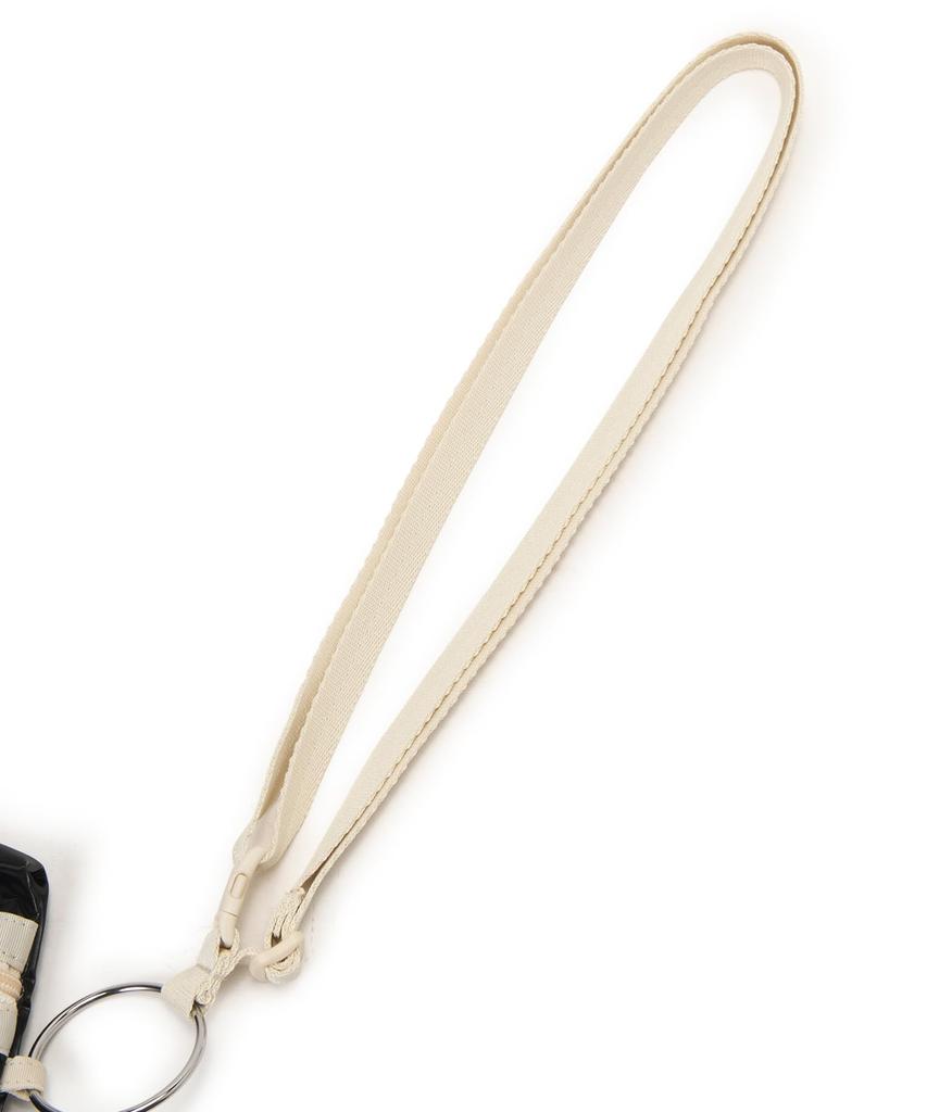 MULTI POUCH WRISTLET 1512 Beige Black Shine Meringue / / / /