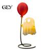 Ghost With Balloon Decoration Cute Figurine with Balloon, Warm LED Night Light, Soft Glowing Lamp Halloween for Bedroom Desk Table Centerpiece