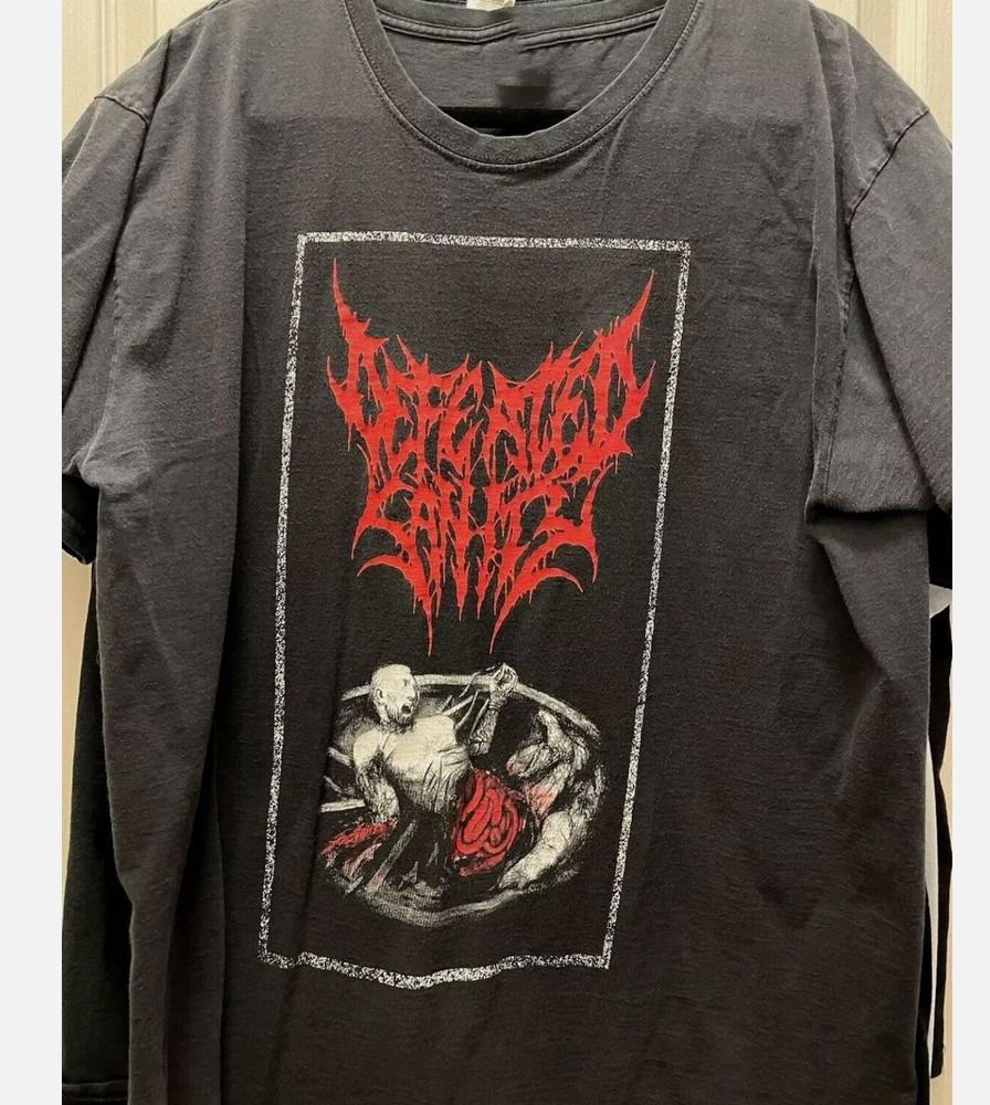Defeated Sanity Band Album Tour T-Shirt 100_ Cotton Unisex S-5XL Unisex T-Shirt XXL