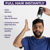 Instant Bald Spot Covering Fibers (22g) | For Fine and Thinning Hair for an Instantly Thicker & Fuller Look - Best Value & Superior Formula | Black