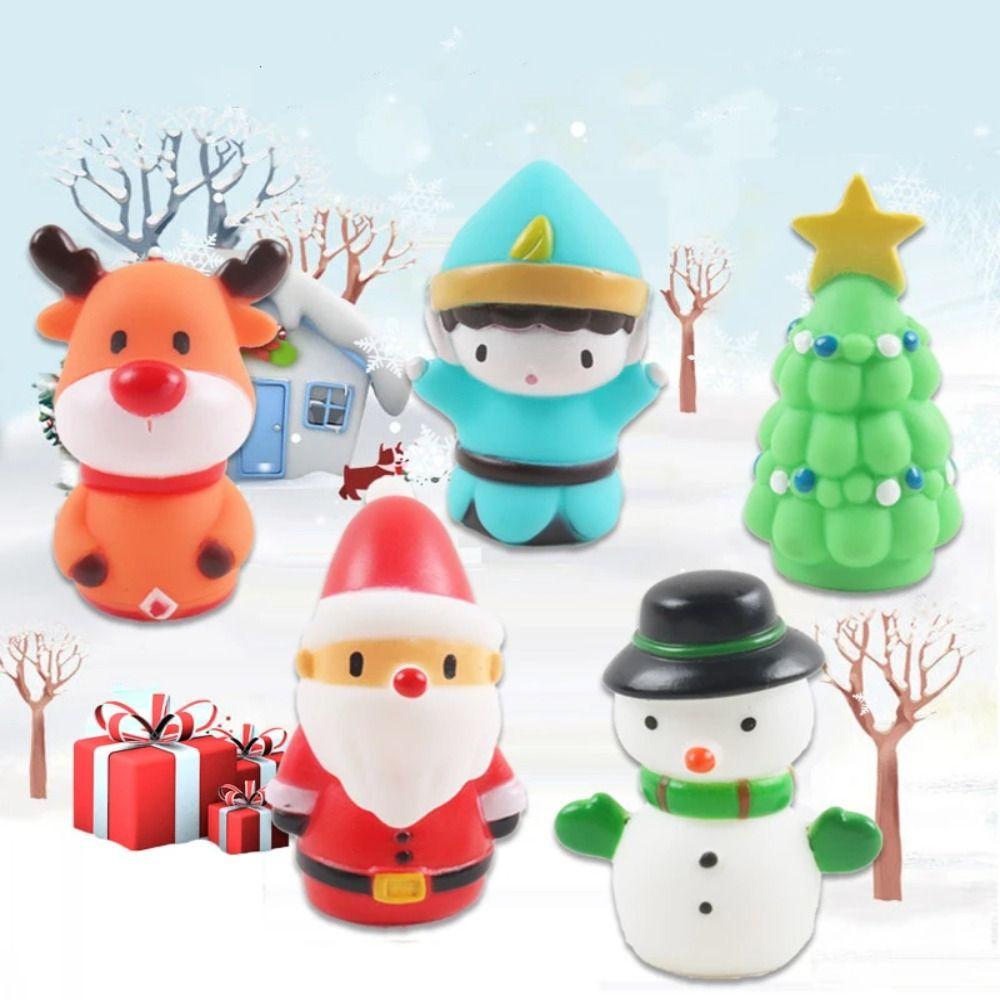 

Snowman Snowman Finger Puppets Dolls Santa Claus Christmas Finger Doll Gifts