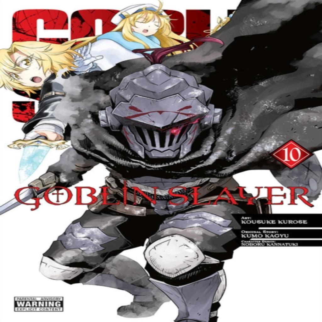 Goblin Slayer Vol. 10 manga by Noboru Kannatuki Paperback Book 9781975324834