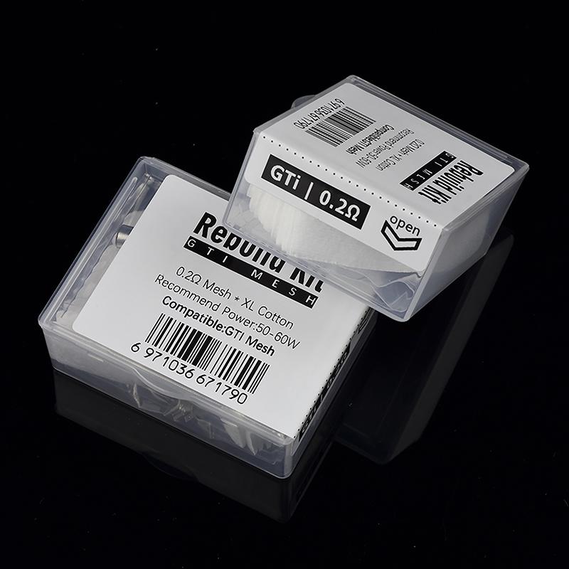 Diy Rebuild Kit Gti 0.2Ohm Mesh Coil Resistance Wire Replacement Accessories Tool