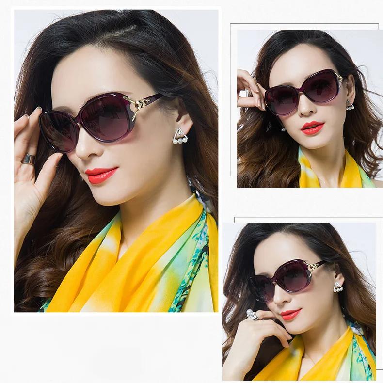 Damen Sonnenbrille mit Fuchs-Motiv, modisch, für Tag und Nacht, zum Autofahren, Farbwechsel