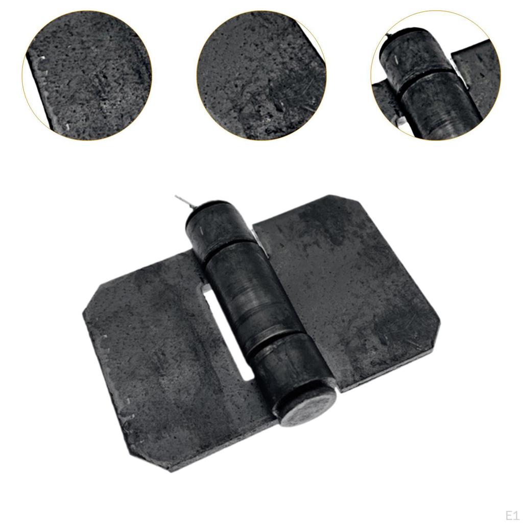 4x Door Welding Hinges Accessory High Performance Practical Portable Sturdy Replace Butt Hinge