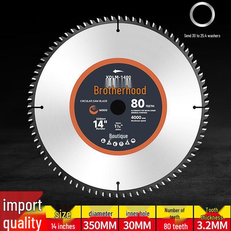 Imported Hard Alloy Circular Saw Blade for Wood and Table Saws