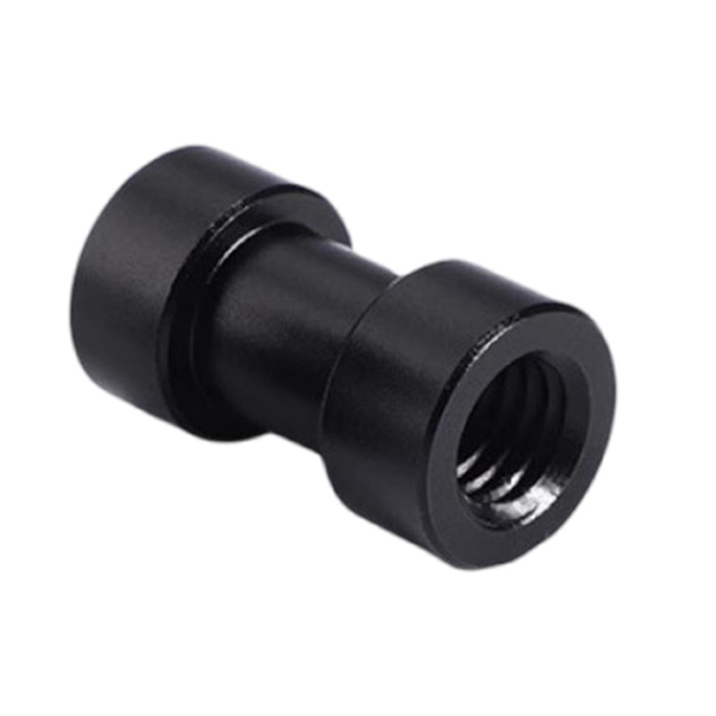 Aluminum Tripods Light Stand Adapter 3/8 Female To 1/4 Female Screw Holder for Monopods and Rail Systems