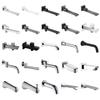 OLOEY Square Concealed Wall Shower Faucet