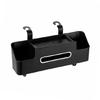 Car Seat Back Storage Box Large Capacity Headrest Hanging Storage Rack with Tissue Holder Car Organizer for Most Vehicle