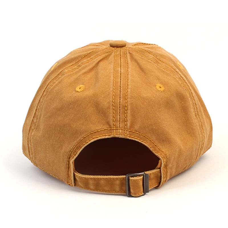 Universal chemistry Thunder Pigment Washing Mustard Ballcap Washing ball Cap