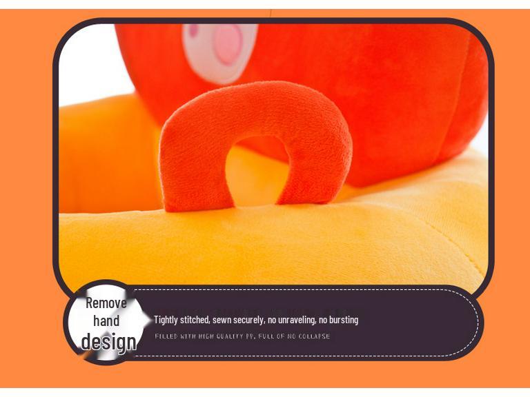 Plyšové sedátko pro miminko: Pohovka proti převrácení a pádu pro učení se sedět