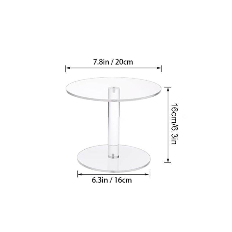 

1 шт. подставки для торта, дни рождения, вечеринки, десерты, прозрачная, эффектная витрина, самодельные кексы, акрил, идеально подходит для свадеб S