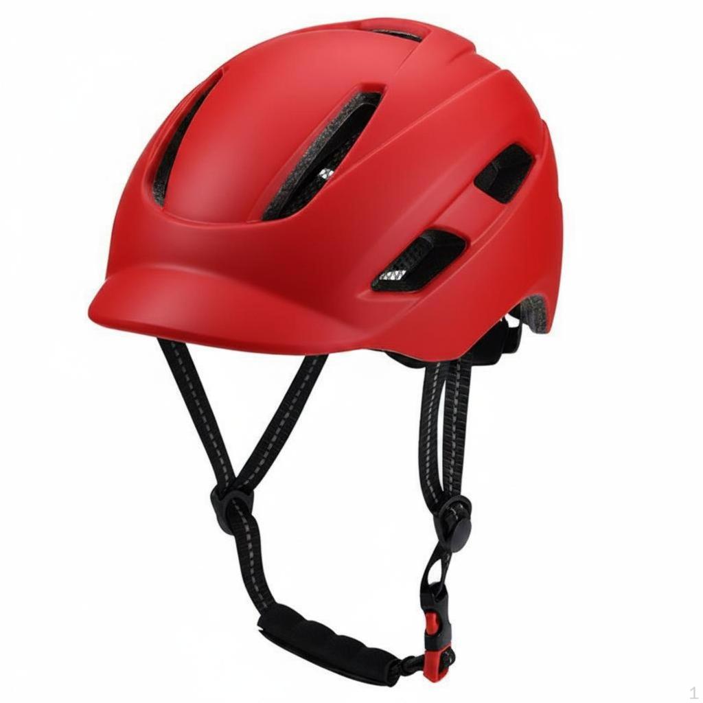 USB RenewablePowered Bike Helmet Customizable Fit with Rear Light Ventilated Sports Gear L