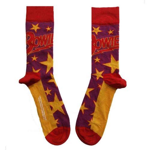 David Bowie Unisex Adult Infill Stars Ankle Socks