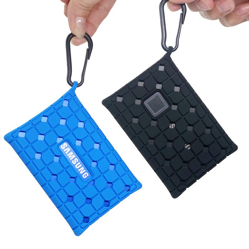 Silikonové ochranné pouzdro pro přenosný SSD Samsung T7 Touch & T9