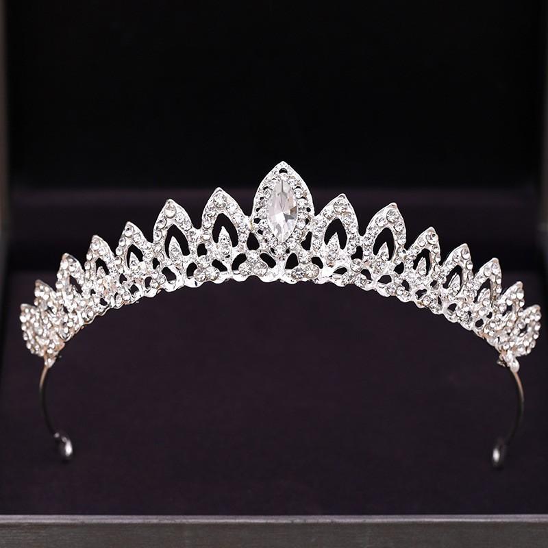 

Bride s Crown Alloy Rhinestone King s Crown Hair Band Hair Accessory Bride s Wedding Headwear and Accessories