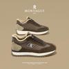 MONTAGUT Men's Winter Warm Leather Casual Sneakers