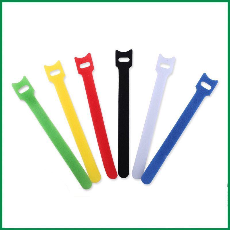 Hook & Loop Cable Ties: Organizer for Earphones, Chargers, Data Cables, and Network Cables