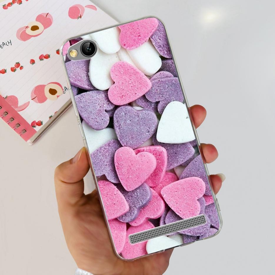 For Xiaomi Redmi 5A Case Redmi 4A Stylish Painted Cover Soft Slim Phone Case For Xiaomi Redmi 4A 5A Redmi5A Back Cover TPU Funda