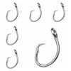 5pcs Stainless Steel Giant Fishing Hook 11/0#-16/0# Big Game Fishhook Tuna Hook  Boat/Ocean