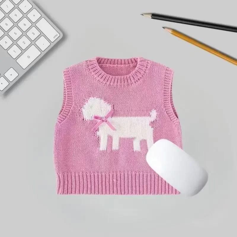 Cute Sweater Print Mouse Pad Office Dormitory PC Table Mat Portable Non-slip Rug Desktop Decoration
