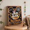 Disney Mickey Minnie Mouse Pumpkin Oil Paint by Numbers Painting Art Kit Handmade Painting Home Decor Gift