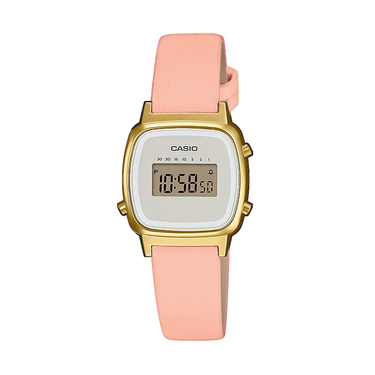 

[Casio] CASIO Watch Digital Vintage Series LA670WEFL-4A2 Women s Salmon Pink