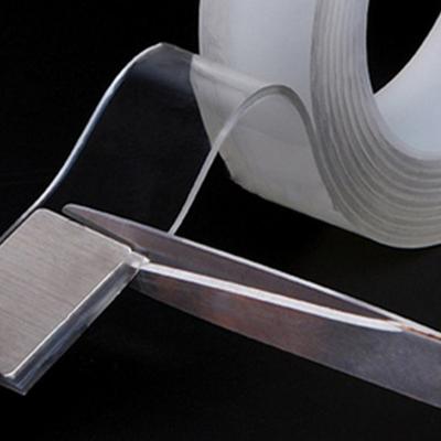 1 2 3 5m Nano Tape Transparentes Doppelseitiges Klebeband Rückstandsfrei Wiederverwendbar Wasserdicht Wandaufkleber Für Badezimmer Haushaltswaren