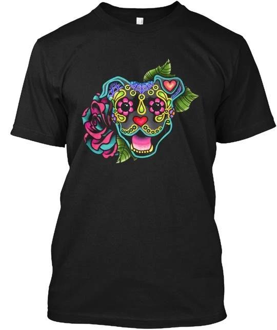 Smiling Pitbull TTshirt Made in the USA Size S to 5XL L