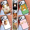 Meerschweinchen Hamster Collage Handyhülle für iPhone 16e 15 14 13 12 17 Pro Max Plus Air 17pro Hülle Coque