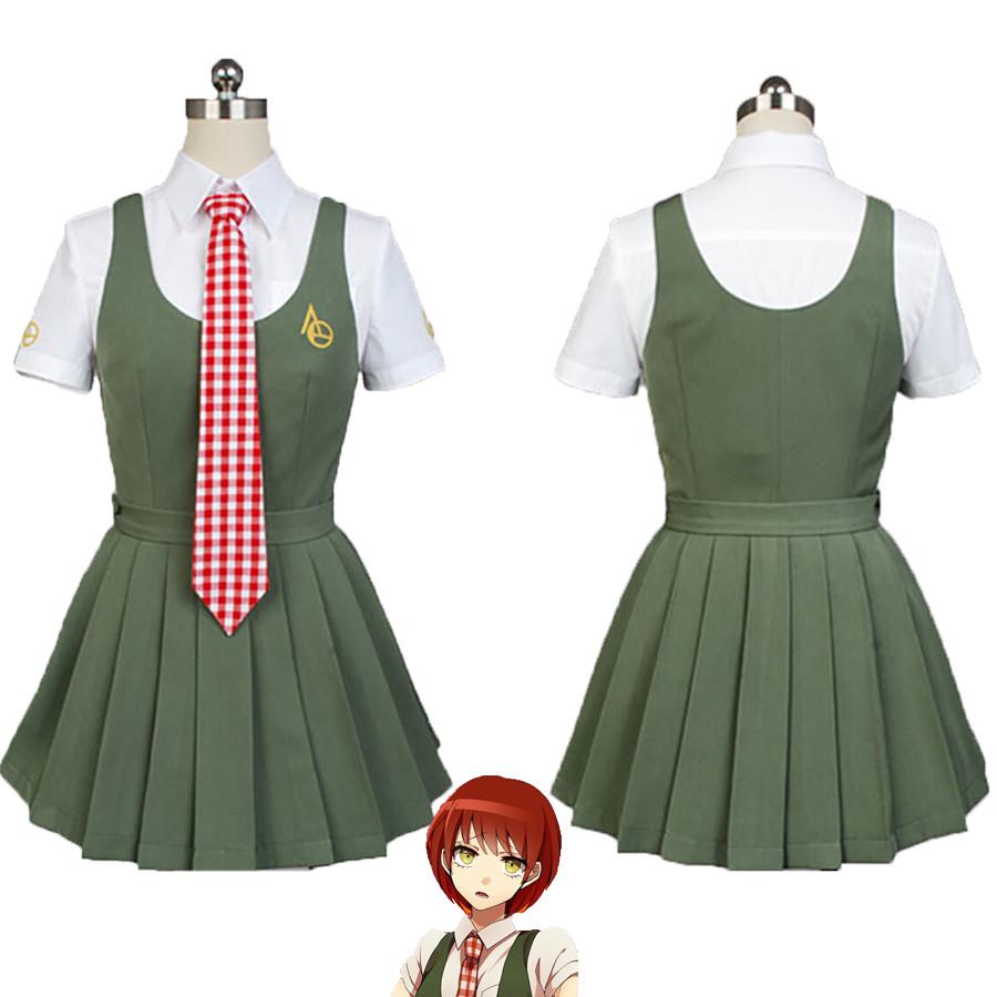 Stylish Mahiru Koizumi Danganronpa Cosplay Costume Outfit For Halloween Parties