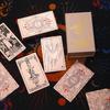 Tarot Cards Gift Set Waterproof Plastic For Family Board Games And Emotional Development