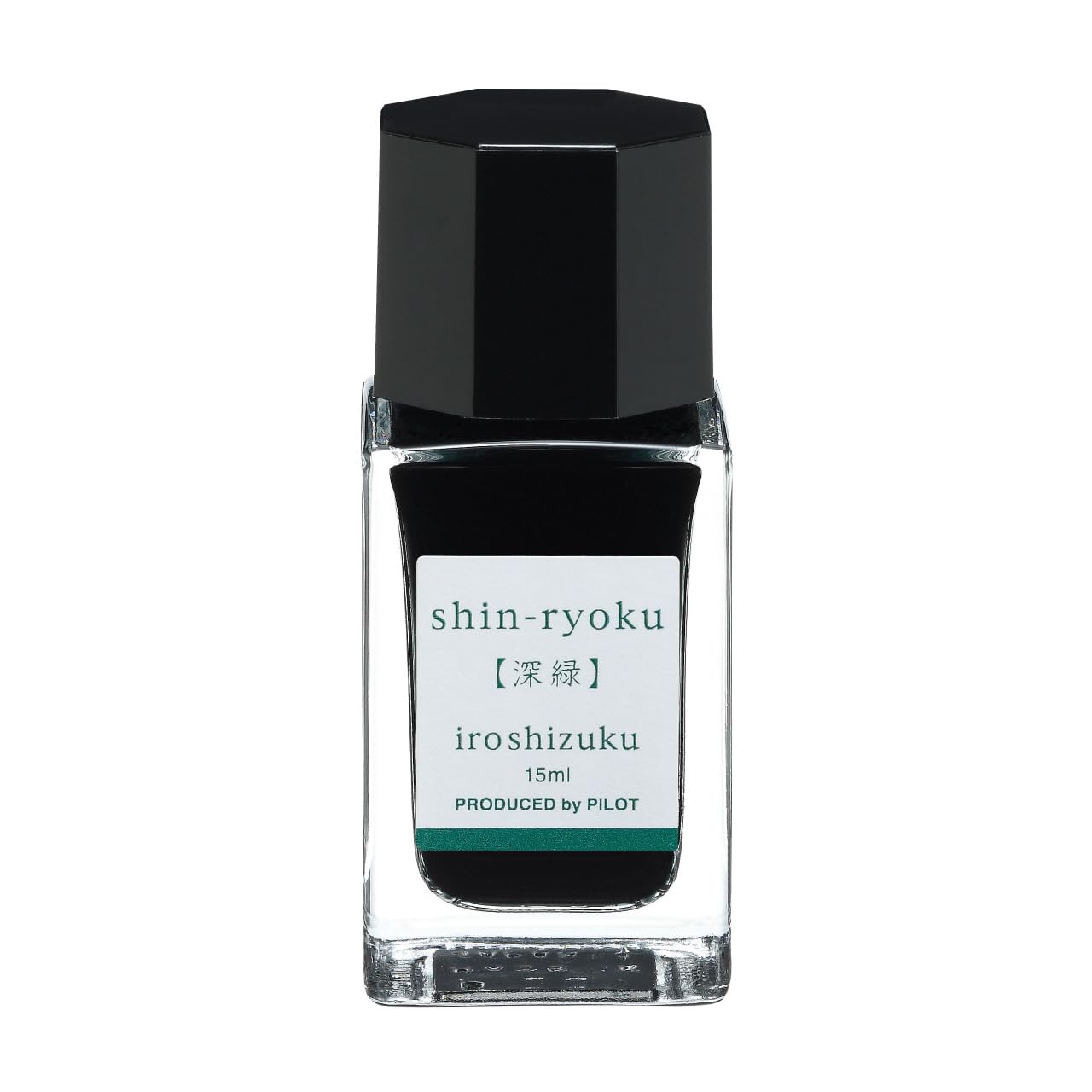 Мини-чернила для перьевых ручек Pilot Iroshizuku 15 мл Темно-зеленые INK15SHR