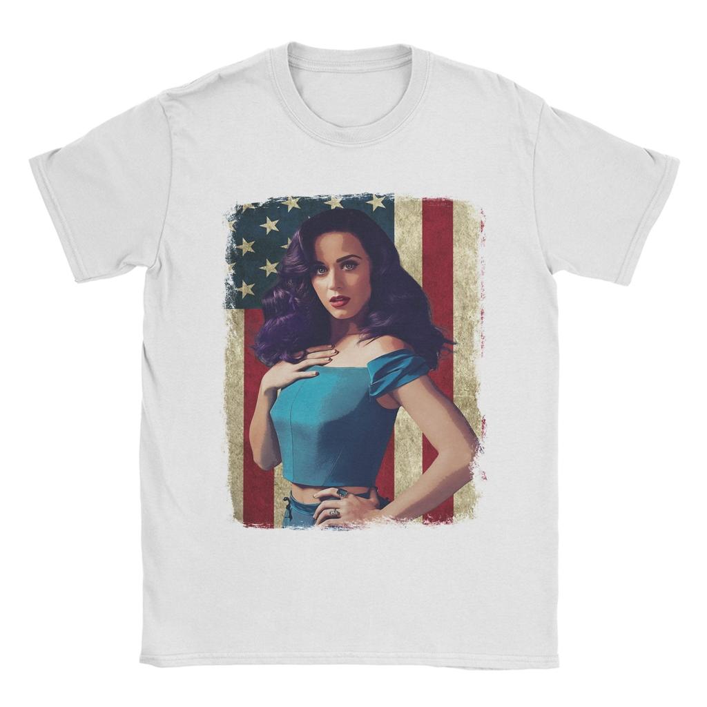 Katys Perrys T Shirt Unisexs 100 Cotton Vintage TShirts O Neck Tee Shirt Short Sleeve Clothes Plus Size