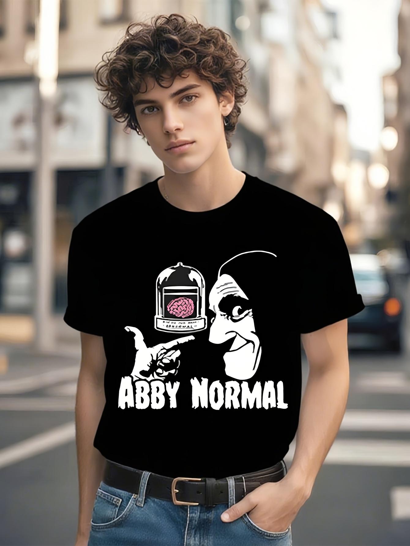 Abby Normal Young Frankenstein TeeFunny Unisex Cotton Short-Sleeve T-shirt with Humorous Movie Quote Design S