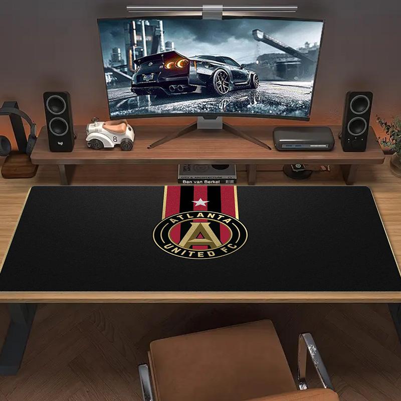 Atlanta United FC Color Mouse Pad Large Gaming Table Cushion Non-slip Laptop Tablet Big Mousepad XXL Mat Mini PC Playmat With Lock Edge