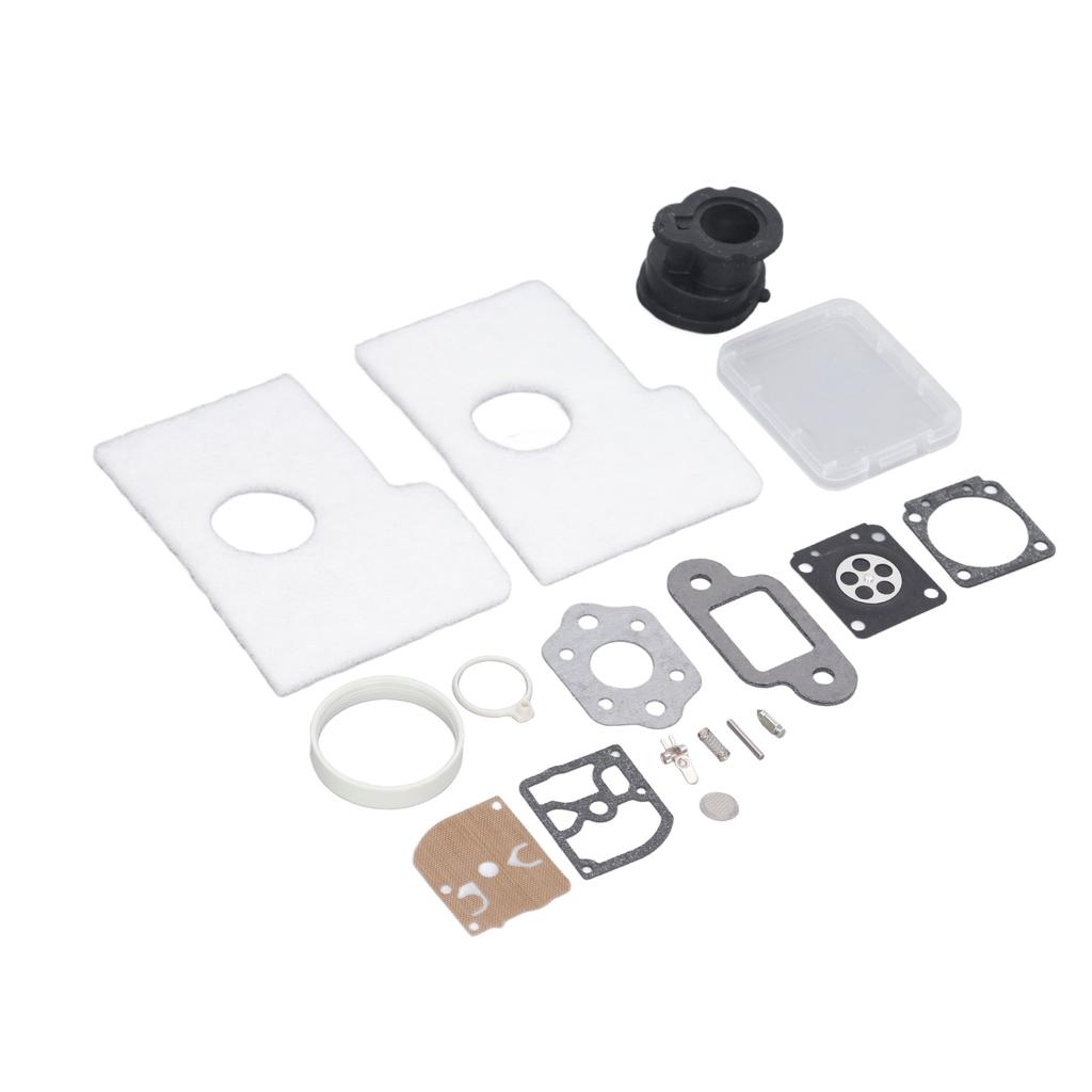 Elektrisk Sag Forgasser Carb Rebuild Membran Luftfilter Innsugsmanifold Sett for Stihl MS180
