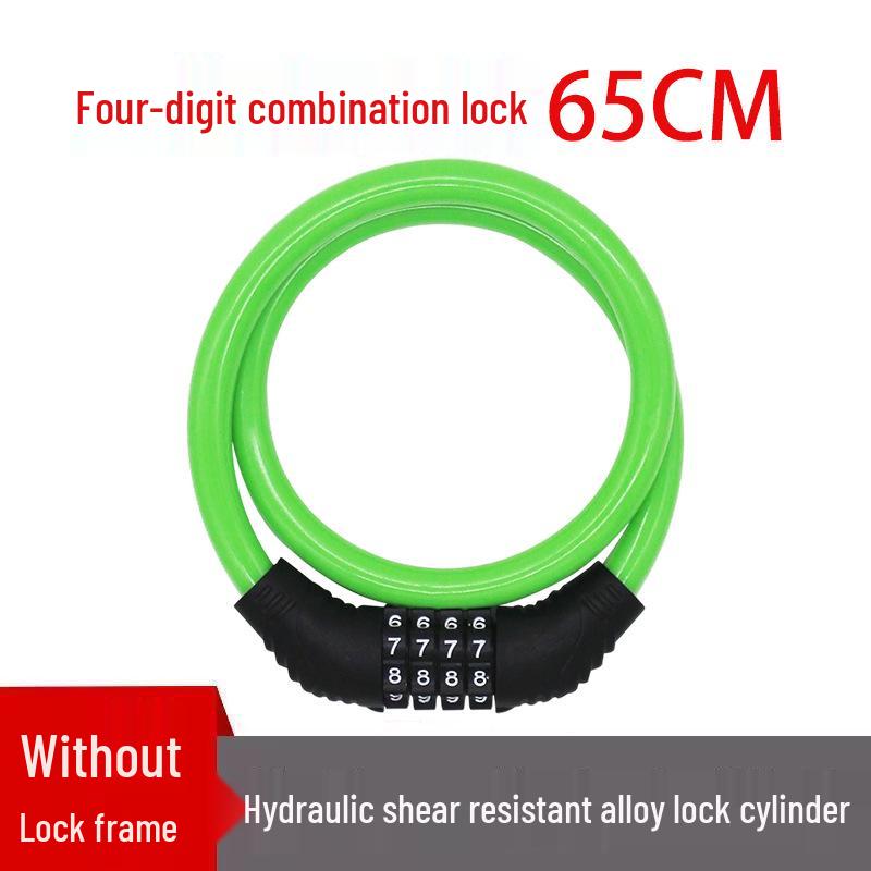 "Pěticiferný kombinační zámek proti krádeži pro jízdní kola a elektrické motocykly"