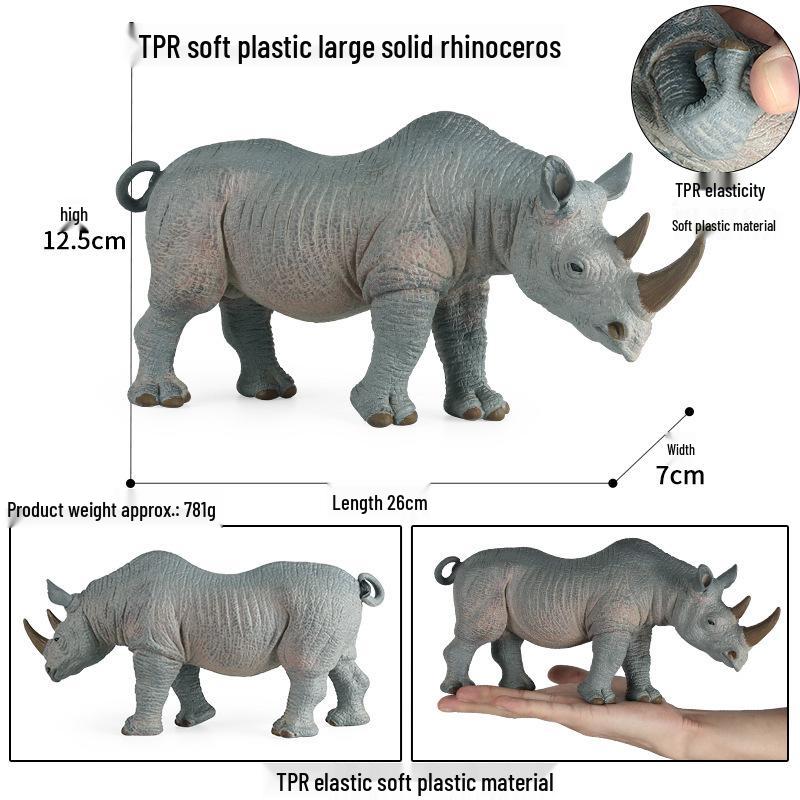 Kids' Marine Animal Model Stress Relief Toy Set: Pufferfish, Octopus, Crab, Shark, Dunkleosteus