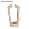 Wood Leather Stitching Clamp Hand Sewing Tool with Metal Tightening Hardware for Desktop Craft Table and Pattern Practice