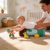 Baby Training Pillow With Inflatable Sound Features For Early Development And Parentchild Interaction