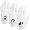 Microfiber Leather Golf Rain and Sweat Golf Wear STN18 Men's Gloves, 3-Pack, Soft, Stretchy, Breathable, Abrasion-Resistant, Non-Slip Grip, Resistant,