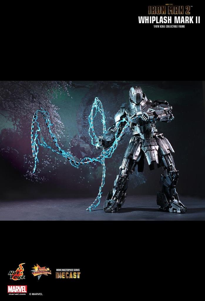 Movie Masterpiece DIECAST Iron Man 2 Whiplash Mark 2 Scale Painted Movable Figure 1/6 Die-cast [item]