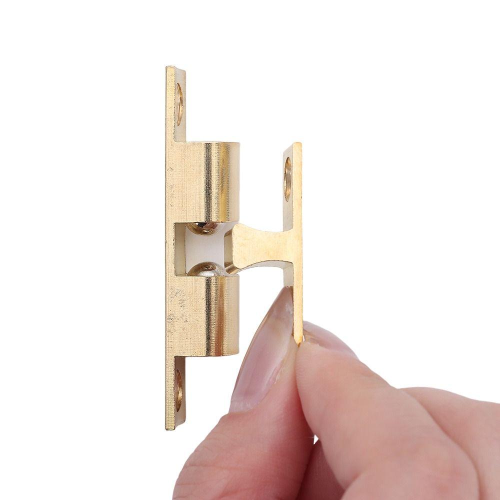1Pcs Brass Copper Bead Lock Closet Tension Latch  for Furniture Cupboard Cabinet Door