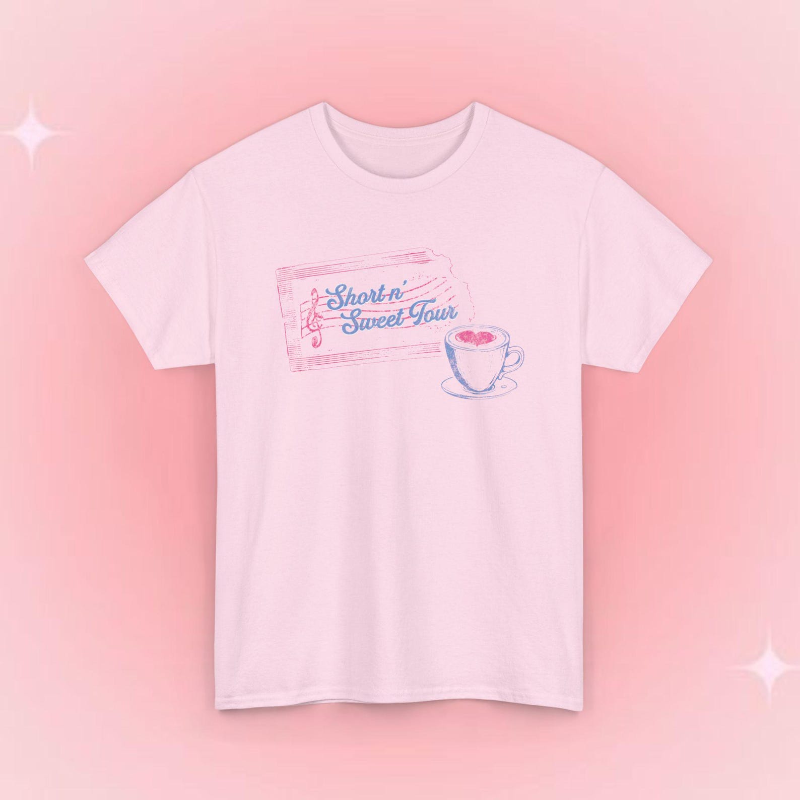 Sweet and Low Inspired T-Shirt Unisex Heavy Tee Coffee Espresso Sugar Cozy Latte Tea 4XL