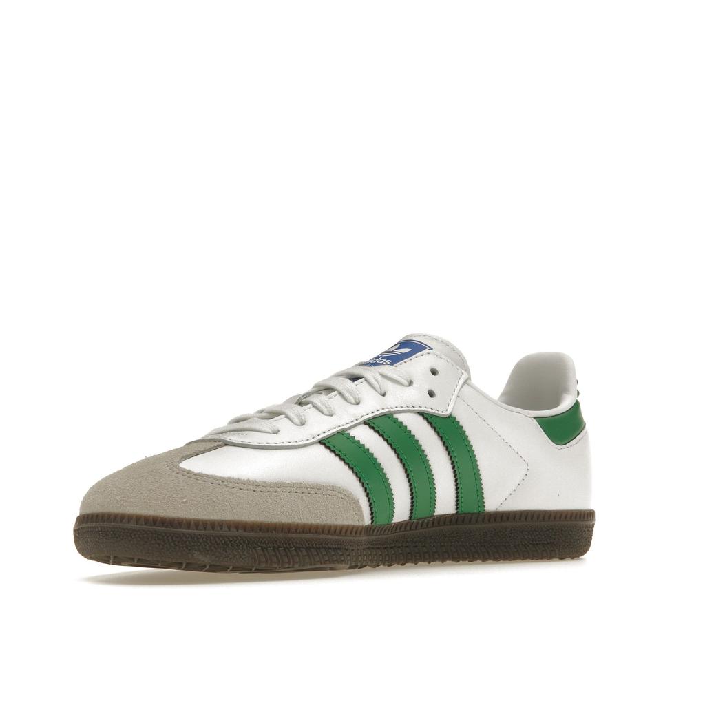 Adidas Samba OG White Green Unisex Sneakers Cloud-White Supplier-Colour IG1024