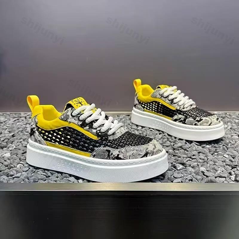 Men's Casual Sports Shoes 2025 Autumn Comfortable Non Slip Outdoor Sports Shoes Quality Soft Sole Fashion Skateboard Shoes