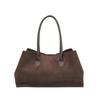 Vintage Matte Underarm Bag For Women With Large Capacity And Magnetic Closure For Daily Use